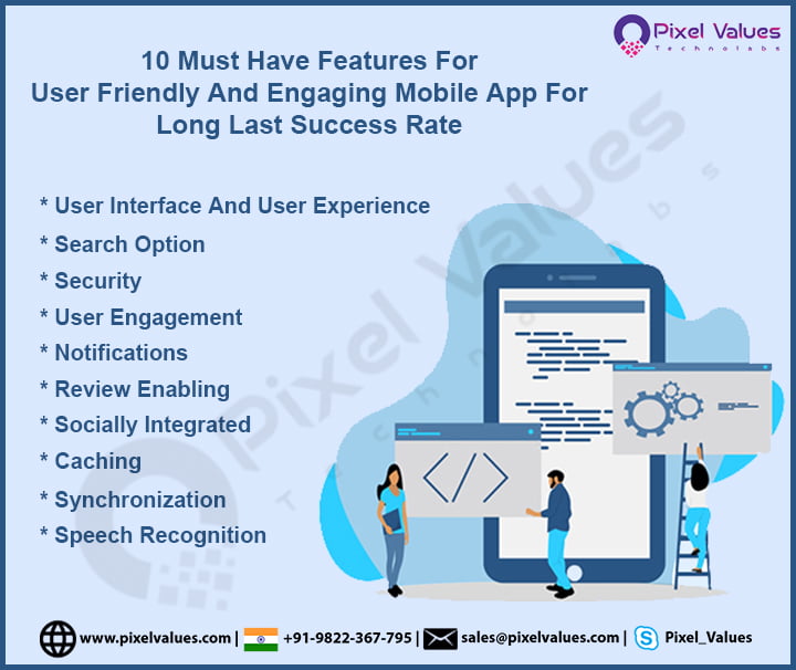 10 Must Have Features For User Friendly And Engaging Mobile App For Long Last Success Rate-Pixel Values