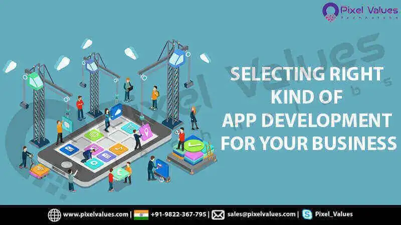 SELECTING RIGHT KIND OF APP DEVELOPMENT FOR YOUR BUSINESS-PIXEL VALUES TECHNOLABS