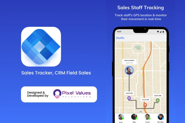 Sales Tracker, CRM Field Sales 1