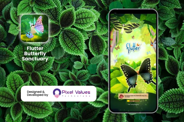 Flutter butterfly 1
