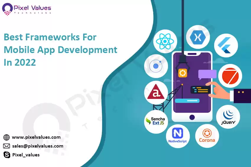 Best Frameworks For Mobile App Development In 2022-Pixel Values