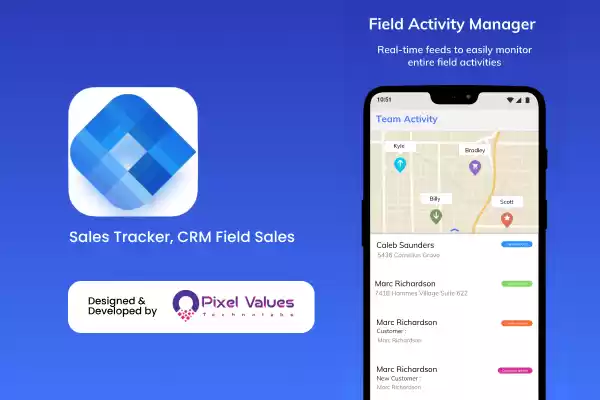 Sales Tracker, CRM Field Sales 3